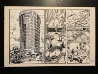 Image for Pineapple Man issue 9, bottom half of page 9 OA by Sam Campos