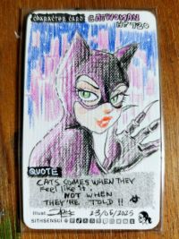 Image for Catwoman Sketch Card