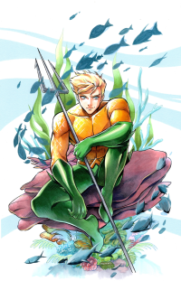 Image for Aquaman #13 Variant Cover (Original Art)