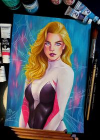 Image for Spider Gwen by Núbia Santos