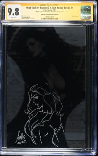 Image for Heat Seeker: Exposed #1 CGC 9.8 Sketch Cover