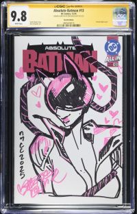 Image for Absolute Batman #13 Sketch Cover CGC 9.8