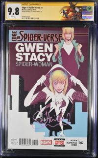 Image for Edge of Spider-Verse #2 Gwen Stacy CGC 9.8 Signed