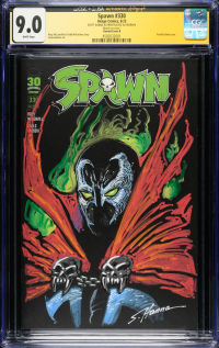 Image for Spawn #330 CGC 9.0 Signed Sketch Cover