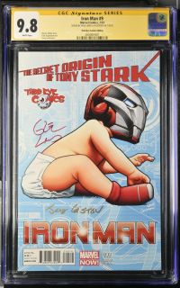 Image for Iron Man #9 CGC 9.8 Signature Series