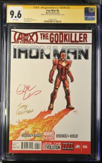 Image for Iron Man #6 CGC Signature Series