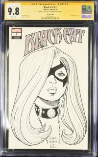 Image for Black Cat #1 Sketch Cover by Arthur Adams