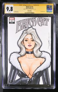 Image for Black Cat #1 Sketch Cover CGC 9.8