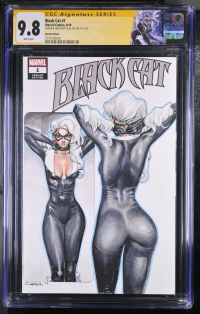 Image for Black Cat #1 Signed Sketch Cover