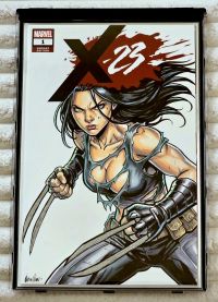Image for Original Art Sketch Cover - Obsidian X-23