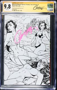 Image for Marvel Swimsuit Special: Friends, Foes & Rivals #1 | Second Printing/Campbell Sketch Cover