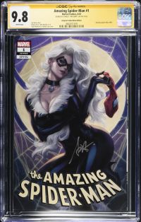 Image for Amazing Spider-Man #1 CGC 9.8 Signed by Stanley "Artgerm" Lau