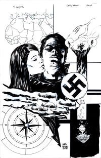 Image for Five Ghosts Pinup by Garry Brown