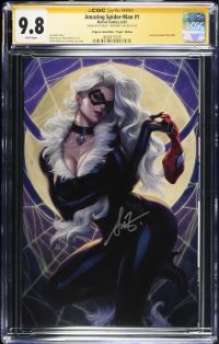 Image for Amazing Spider-Man #1 CGC 9.8 Signed by Stanley "Artgerm" Lau