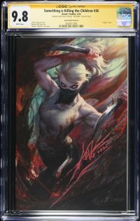 Image for Something is Killing the Children #36 CGC 9.8 Signed & Sketched by Stanley "Artgerm" Lau