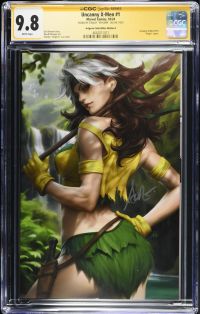 Image for Uncanny X-Men #1 CGC 9.8 Signed by Stanley "Artgerm" Lau