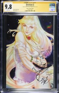Image for Runaways #1 CGC 9.8 Signed & Sketched by Kiat "Ejikure" Wee