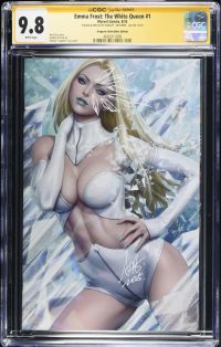 Image for Emma Frost: The White Queen #1 CGC 9.8 Signed by Stanley "Artgerm" Lau