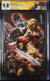Image for Thundercats #1 CGC 9.8 Signed Twice by Kendrick "Kunkka" Lim