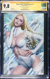 Image for Emma Frost: The White Queen #1 CGC 9.8 Signed by Stanley "Artgerm" Lau