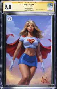 Image for Action Comics #1 CGC 9.8 Signed by Will Jack