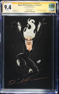 Image for King in Black: Gwenom vs. Carnage #3 CGC 9.4 Signed by David Nakayama