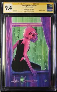 Image for Amazing Spider-Man #69 CGC 9.4 Signed by Nathan Szerdy