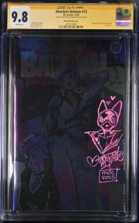 Image for Absolute Batman #13 | Besch Variant Cover | CGC 9.8 | Signature SeriesCGC Signature Series witnessed the Rose Besch signing on 10/10/25.SIGNED & SKETCH BY ROSE BESCH ON 10/10/25New York Comic Con exclusive.Foil cover.Scott Snyder storyNick Dragotta artRose Besch cover