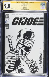 Image for G.I. Joe #1 CGC 9.8 Signed by Mike Mayhew