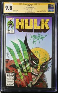 Image for Hulk #1 CGC 9.8 Signed & Sketched by Mike Mayhew
