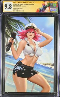 Image for 2024 Street Fighter Swimsuit Special #1 CGC 9.8 Signed by Leirix