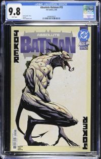 Image for Absolute Batman #15 CGC 9.8