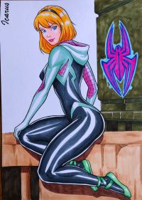Image for Spider-Gwen Colored Illustration