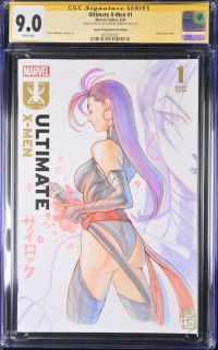Image for Ultimate X-Men #1 CGC 9.0 Signed by Alfredo Cardona