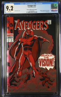 Image for Avengers #57 Mexican Edition CGC 9.2