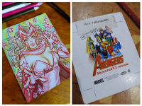 Image for Scarlet Witch Artist Proof Sketch Card by Nick Yakimovich