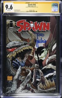 Image for Spawn #243 CGC 9.6 Signed by Todd McFarlane