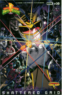 Image for MIGHTY MORPHIN POWER RANGERS SHATTERED GRID VARIANT SIGNED BUZZ (IG 1)