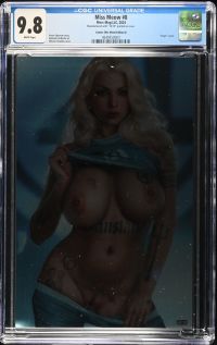 Image for NSFW Miss Meow #8 CGC 9.8 Metal Edition D