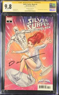 Image for Silver Surfer: Black #5 CGC 9.8 Signed by David Nakayama