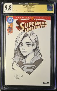 Image for Superman Unlimited #1 CGC 9.8 Signed by Will Jack