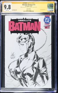 Image for Absolute Batman #13 | Sketch Edition | CGC 9.8 | Signature Series