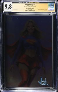 Image for Action Comics #1 CGC 9.8 Signed by Will Jack
