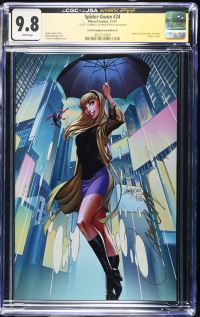 Image for Spider-Gwen #24 CGC 9.8 Signed by J. Scott Campbell