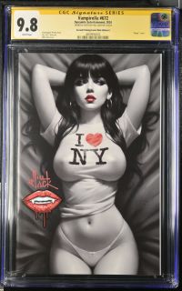 Image for Vampirella #672 CGC 9.8 Signed & Sketched by Will Jack