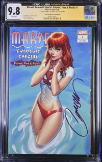 Image for Marvel Swimsuit Special #1 CGC 9.8 Signed by J. Scott Campbell