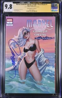 Image for Marvel Swimsuit Special: Friends, Foes & Rivals #1 CGC 9.8 Signed by J. Scott Campbell
