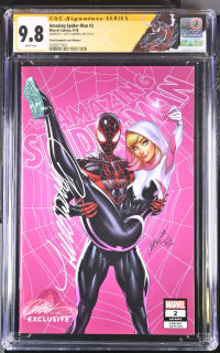 Image for Amazing Spider-Man #2 CGC 9.8 Signed by J. Scott Campbell