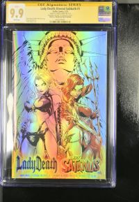 Image for Lady Death: Eternal Sabbath #1 CGC 9.9 Signed by Sorah Suhng