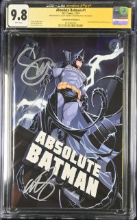 Image for Absolute Batman #1 CGC 9.8 Signed by Mark Brooks & Scott Snyder